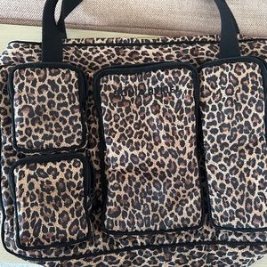 Sonia Rykiel Nylon Leopard print bag